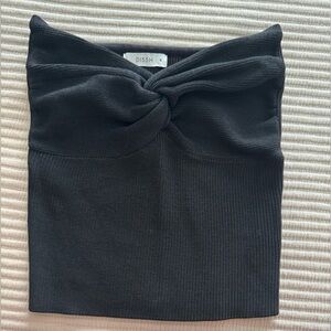 Dissh knot front knot tube top, never worn